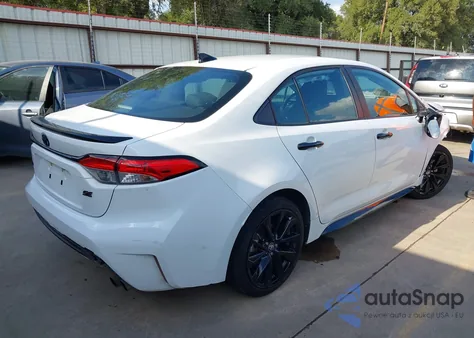 2020 Toyota Corolla Se Nightshade Edition из США, поврежденный, VIN 5YFS4RCE5LP038343